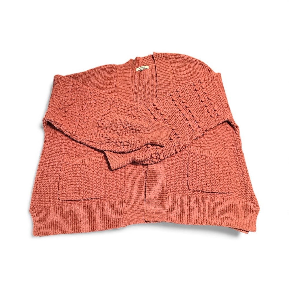 Madewell Bobble Cardigan Sweater EUC